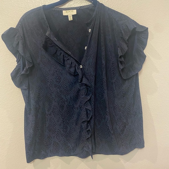 Koch Navy Python Palm top - Picture 2 of 6